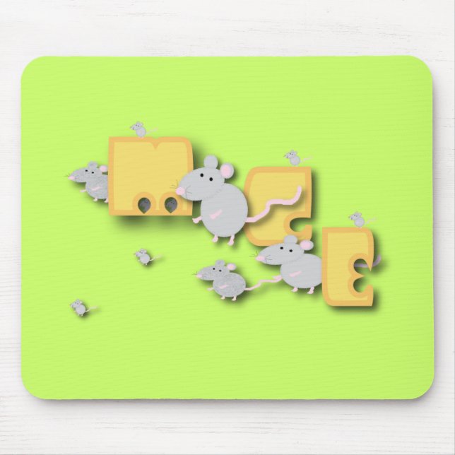 Mice! Mouse Mat (Front)