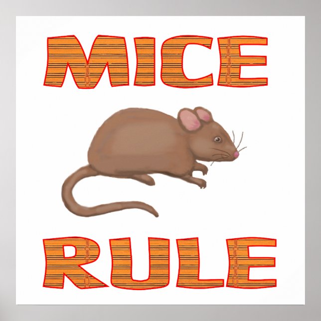 MICE RULE Poster (Front)
