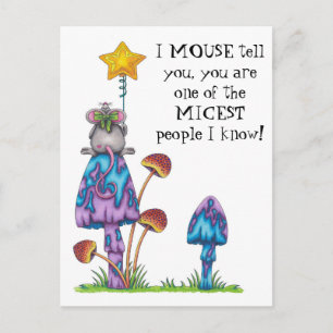 Micest People I Know! Postcard