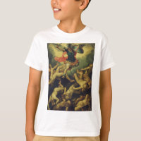 Michael and the Fallen Angels Baroque Divine Art