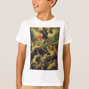 Michael and the Fallen Angels Baroque Divine Art T-Shirt