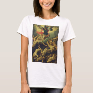 Michael and the Fallen Angels Baroque Divine Art T-Shirt