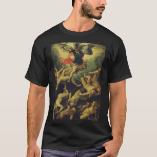 Michael and the Fallen Angels Baroque Divine Art T-Shirt