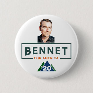 Michael Bennet for President 6 Cm Round Badge