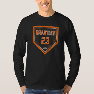Michael Brantley Home Plate Gameday Michael Brantl T-Shirt