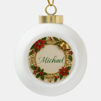 Michael Christmas Ornament – Personalized Keepsake