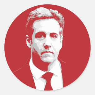 MICHAEL COHEN CLASSIC ROUND STICKER