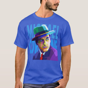 Michael Corleone Blue Text T-Shirt