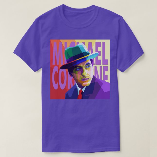 Michael Corleone Red BG2 T-Shirt (Design Front)