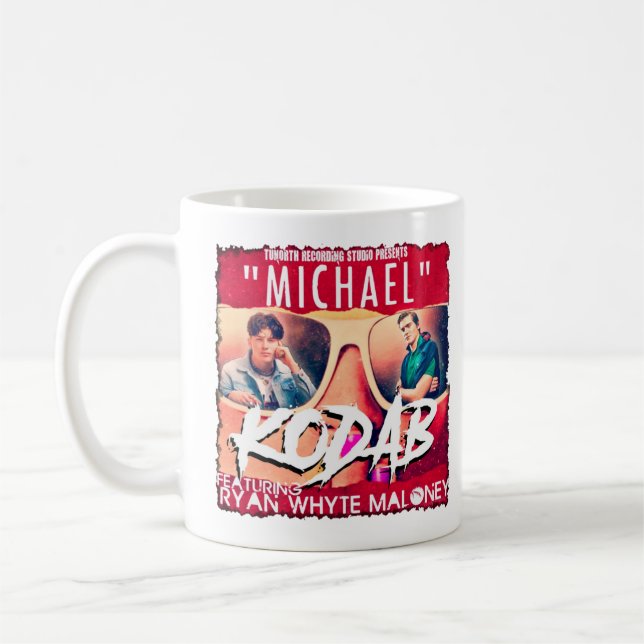 MICHAEL Double Sided Mug (Left)