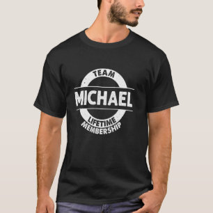 Michael Funny Surname Family Tree Birthday Reunio T-Shirt