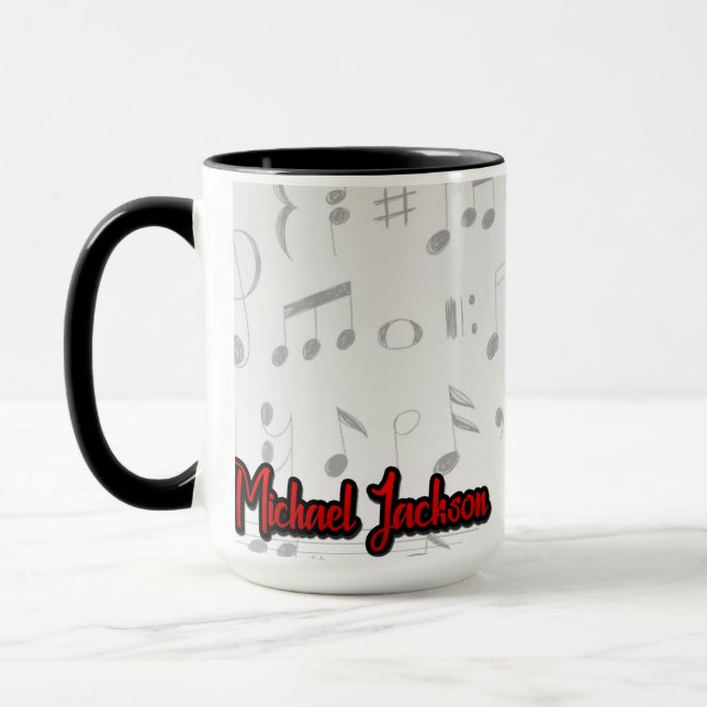 Michael Jackson Thriller Mug – Cartoon Style Colle (Left)