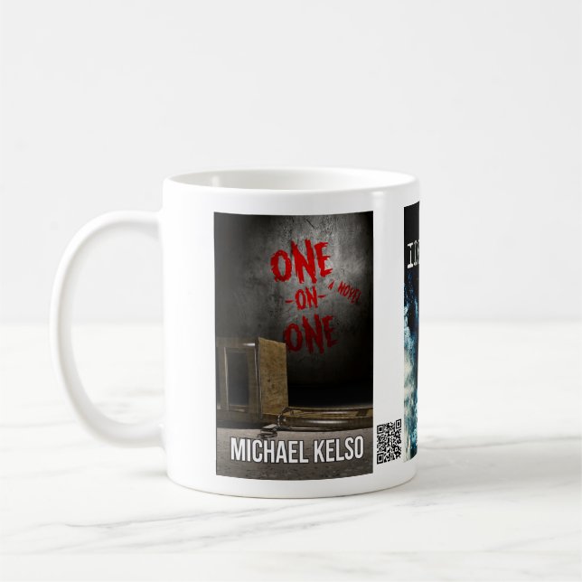 Michael Kelso books mug (Left)