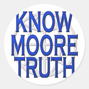 Michael Moore Knows! SiCKO Supporter Classic Round Sticker