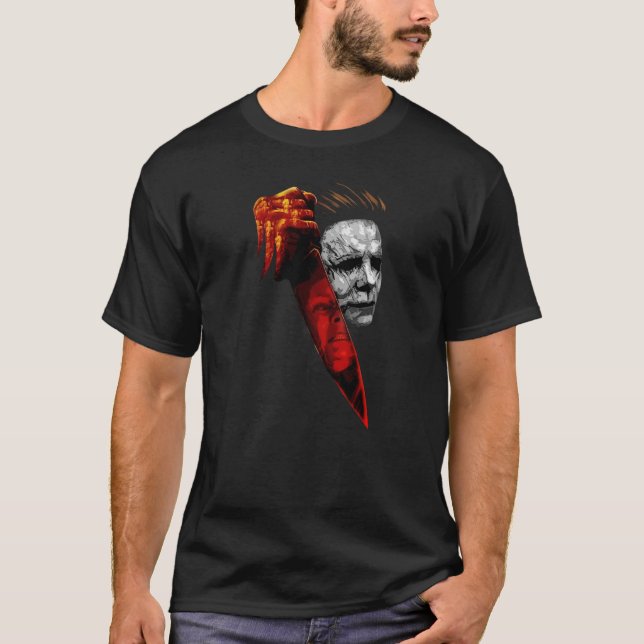 Michael Myers Halloween Iconic Design T-Shirt (Front)