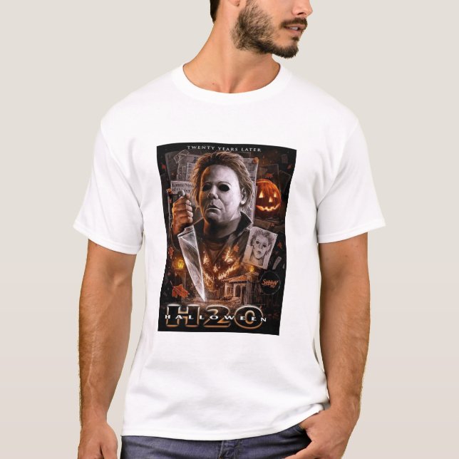 Michael myers halloween t shirt (Front)