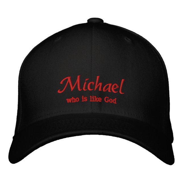 Michael Name Cap / Hat (Front)