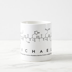 Michael peptide name mug