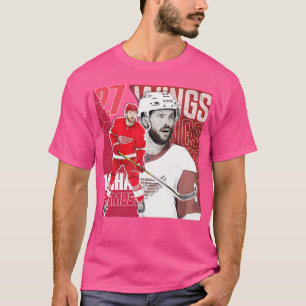 Michael Rasmussen Hockey Poster Red Wings T-Shirt