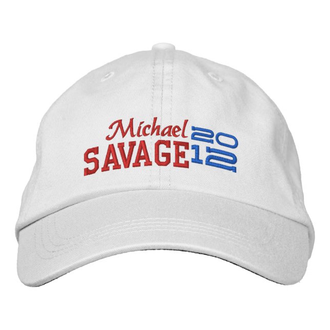 Michael Savage For President 2012 Embroidered Hat (Front)