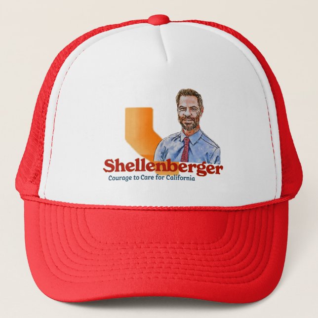 Michael Shellenberger for California Governor 2022 Trucker Hat (Front)