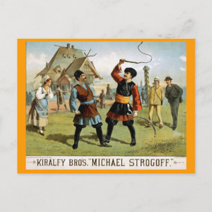 "Michael Strogoff" Vintage Theatre Postcard