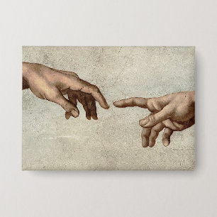 Michaelangelo hands creation adam god