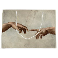 Michaelangelo hands creation adam god