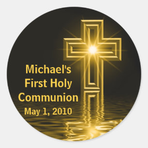 Michael's First Holy Communion Stickers