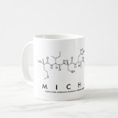 Michale peptide name mug (Front Left)