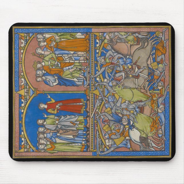 Michal's Dowry, A Bloody Struggle Mouse Mat (Front)