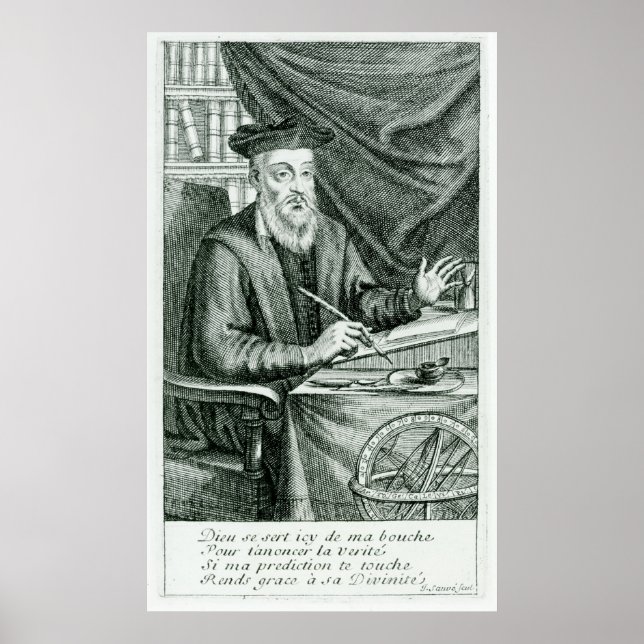 Michel de Nostredame Poster (Front)