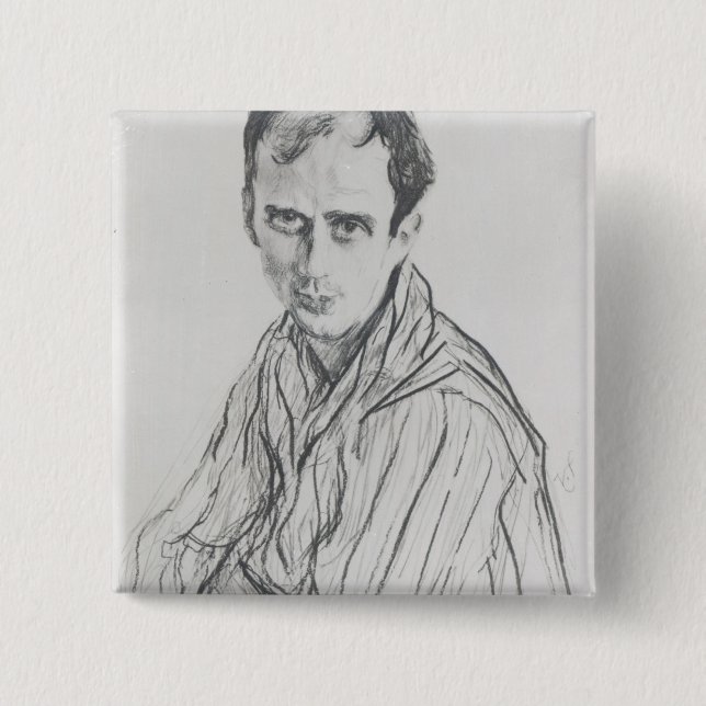 Michel Fokine, 1909 15 Cm Square Badge (Front)