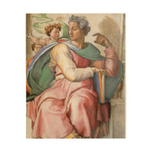 Michelangelo Buonarroti's Isaiah Wood Wall Art