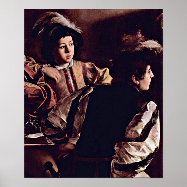 Michelangelo Caravaggio - Calling of StMatthew Poster (Front)