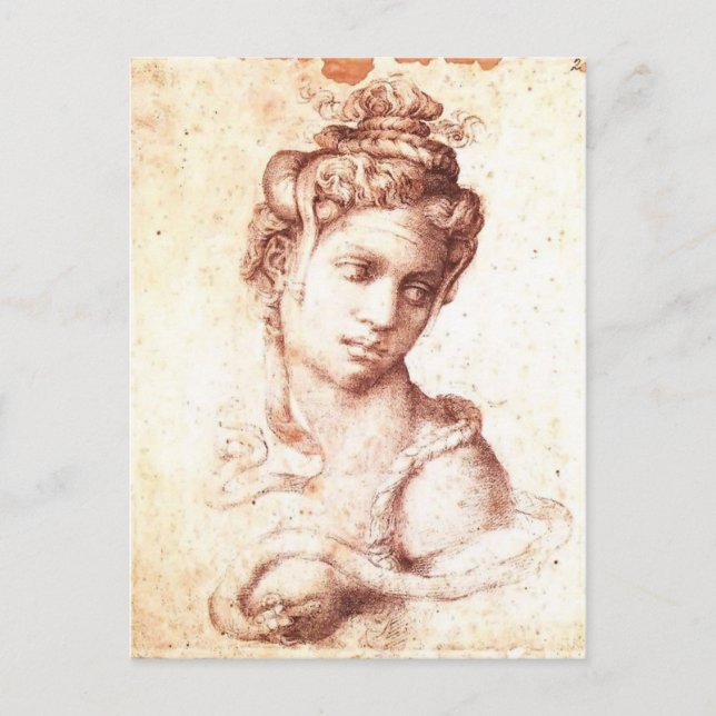 Michelangelo- Cleopatra Postcard (Front)
