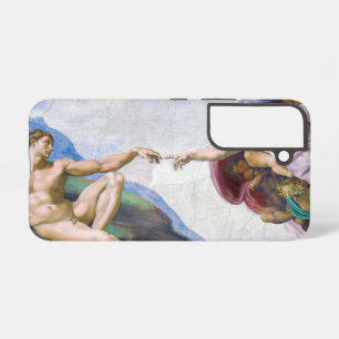 Michelangelo - Creation of Adam Isolated Samsung Galaxy Case