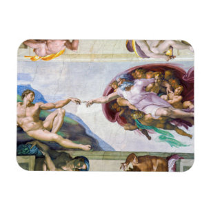 Michelangelo - Creation of Adam, Sistine Chapel's Magnet