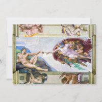 Michelangelo - Creation of Adam, Sistine Chapel's