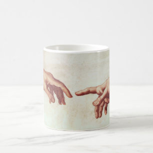 Michelangelo Hands Mug