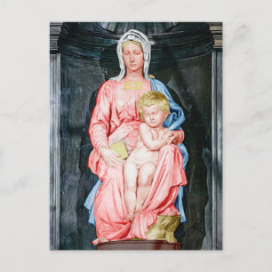 Michelangelo Madonna of Bruges Postcard