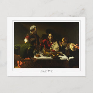 Michelangelo Merisi da Caravaggio #89 - Fine Art Postcard
