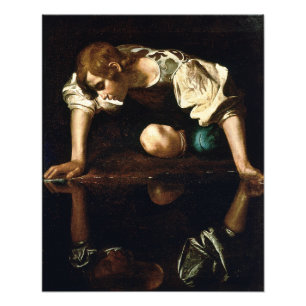 Michelangelo Merisi da Caravaggio "Narcissus" Photo Print