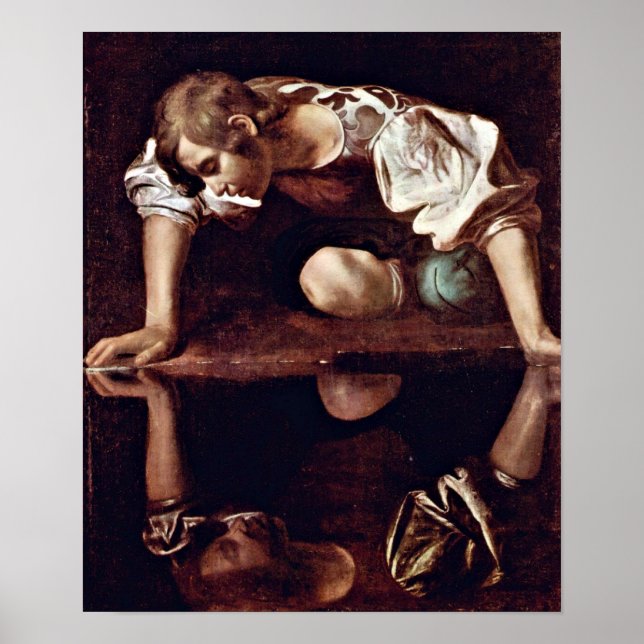 Michelangelo Merisi da Caravaggio - Narcissus Poster (Front)