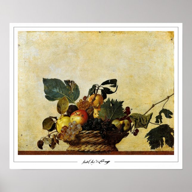 Michelangelo Merisi da Caravaggio Zedign Art Poste Poster (Front)