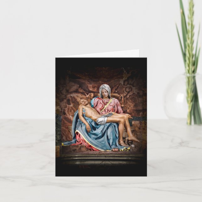 MICHELANGELO PIETA CARD (Front)