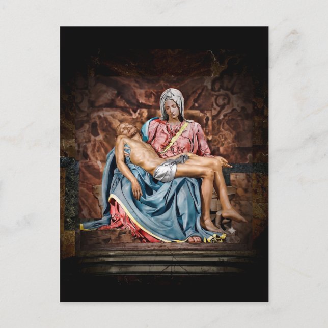 MICHELANGELO PIETA postcard (Front)