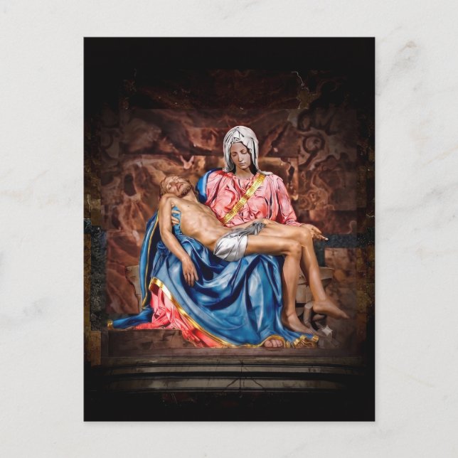 MICHELANGELO PIETA postcard (Front)