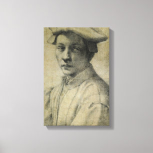 Michelangelo Portrait of Andrea Quaratesi Canvas Print