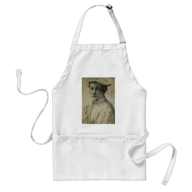 Michelangelo Portrait of Andrea Quaratesi   Standard Apron (Front)